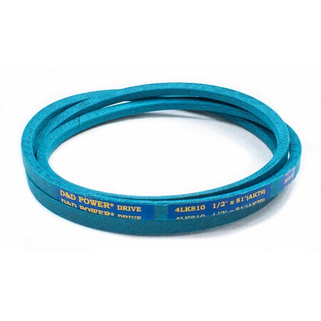 D&D 4LK810 81" Outside Length, 1/2" Top Width, 1 Ribs 4LK810